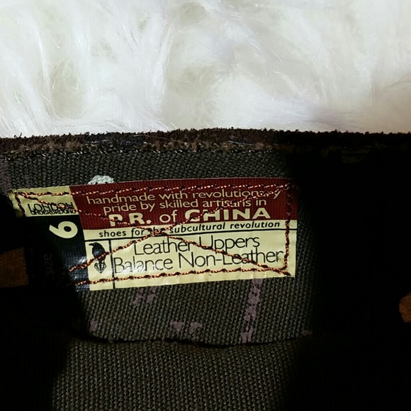 London Underground Barber Strap Brown Leather Heel - Picture 5 of 7